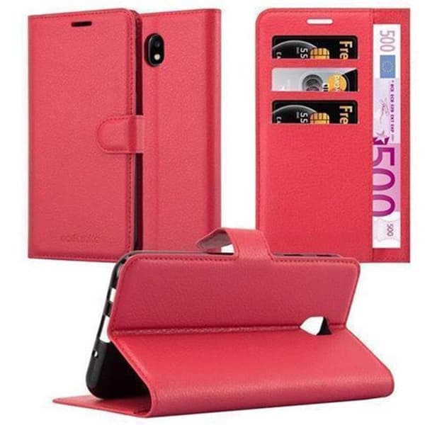 Etui för Samsung Galaxy J7 2017 i KIRSCHRÖD Röd