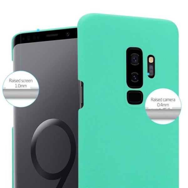Coque - CADORABO - Samsung Galaxy S9 PLUS - Hårt skydd - Matt design - Grön färg Grön