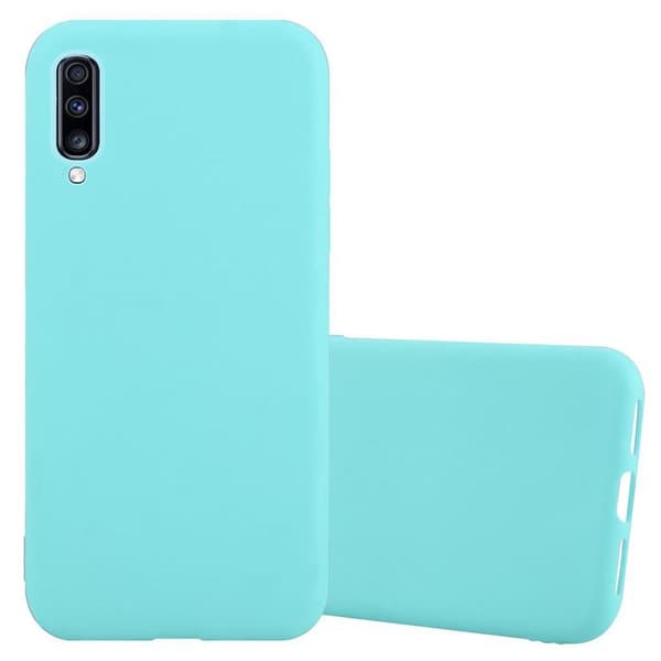 Skyddsfodral för Samsung Galaxy A70 / A70s CANDY BLÅ Stötsäker Silikon Blå