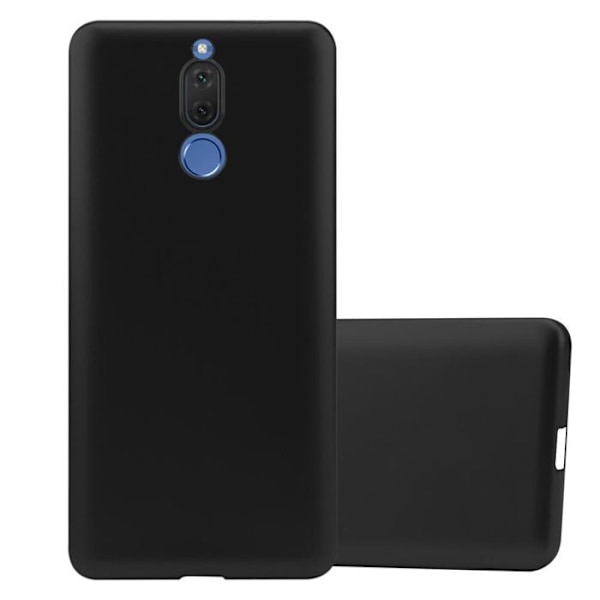 Coque för Huawei MATE 10 LITE Housse i METALLIC SVART Etui Case Cover Skydd Silikon TPU Cover matt Svart