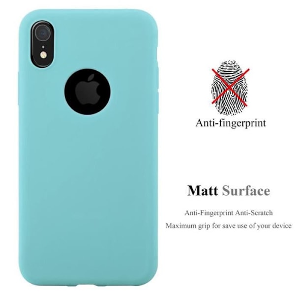 Coque - CADORABO - Apple iPhone XR - Skydd i mjuk TPU-silikon - Stötsäker - Tunn design Blå