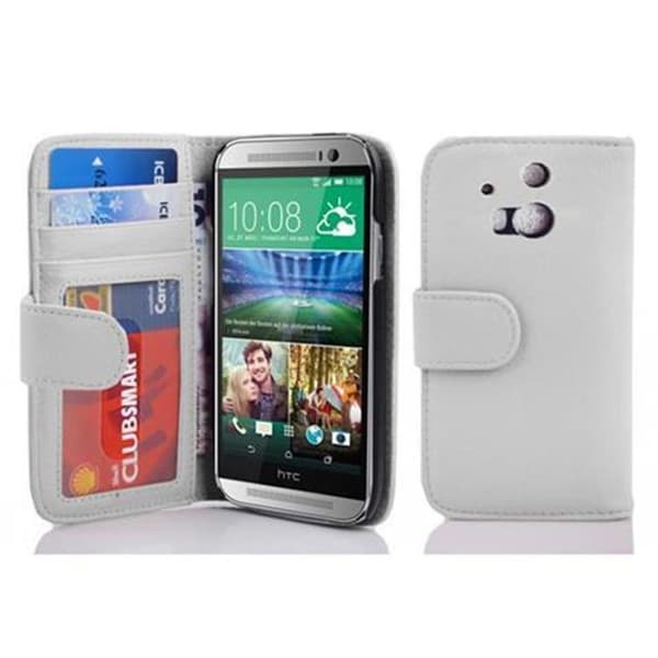 Etui för HTC ONE M8 Skal i VIT MAGNESIUM Skydd Vit