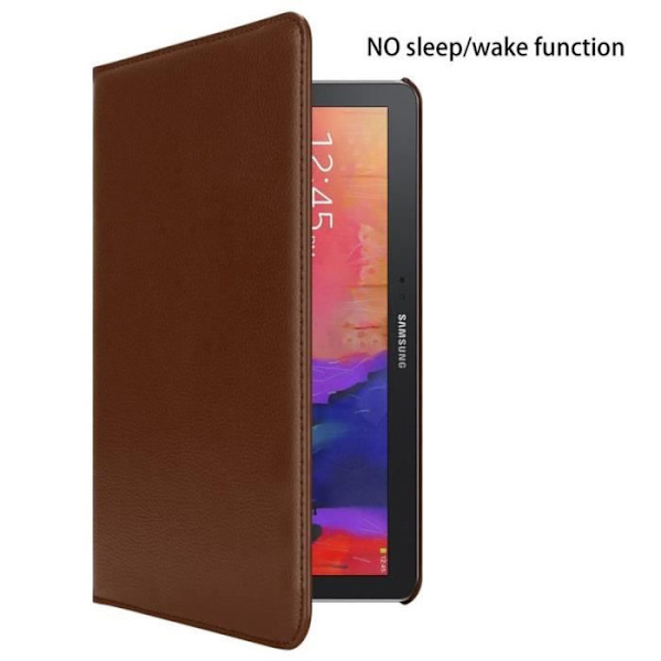 Cadorabo Fodral till Samsung Galaxy NOTE 2014 - Tab PRO (10,1" Zoll) T520 - T525 i brunt - UTAN automatisk väckning