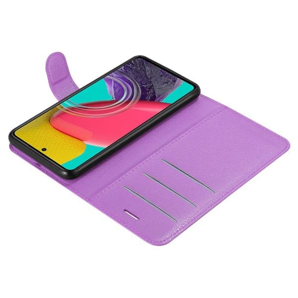 Etui för Samsung Galaxy M53 5G i ORKIDÉER VIOLETT Violett