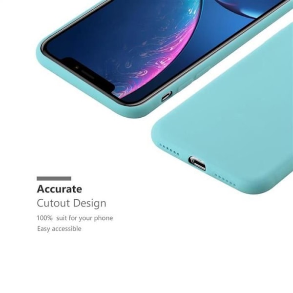 Coque - CADORABO - Apple iPhone XR - Skydd i mjuk TPU-silikon - Stötsäker - Tunn design Blå