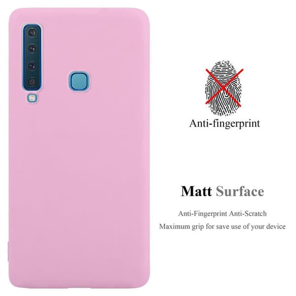 Skyddsfodral för Samsung Galaxy A9 2018 CANDY ROSE VIF Stötsäker Silikon Ros