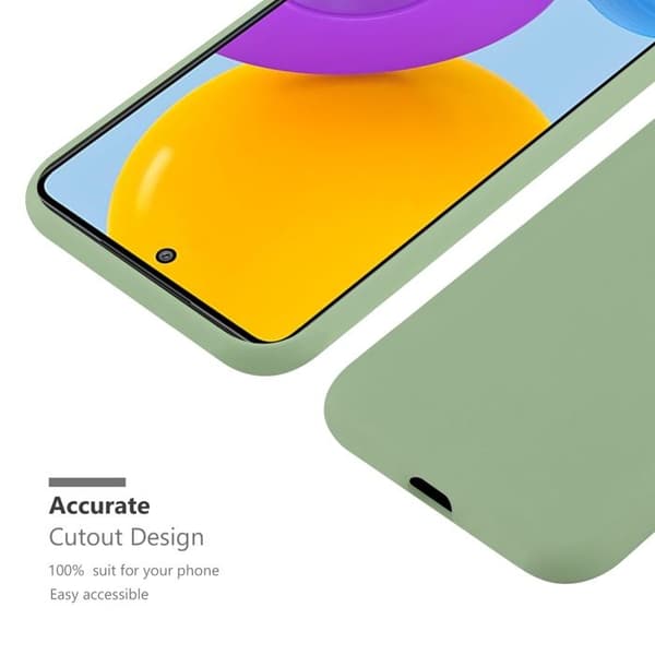 Skyddsfodral för Samsung Galaxy M52 5G CANDY GRÖN PASTELL Stötskydd Silikon Grön