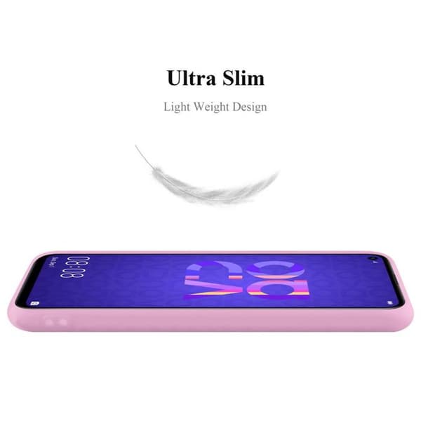 Skyddsfodral för Huawei NOVA 5 / 5 PRO CANDY ROSE VIF Stötskydd Silikon Ros