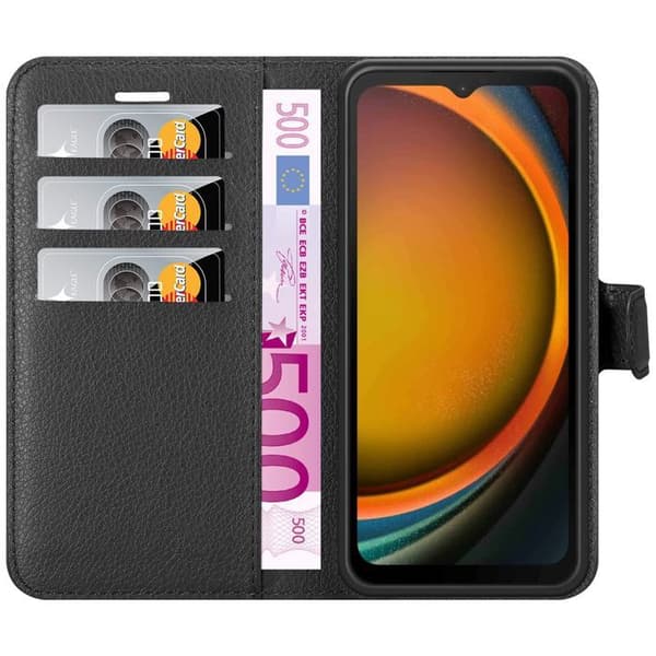 Etui för Samsung XCover 7 i JET BLACK Svart