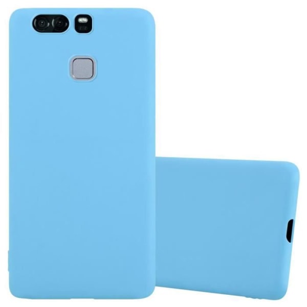 Fodral till Huawei P9 i CANDY BLUE Cadorabo Cover Protection Silikon TPU Fodral