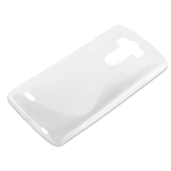Skal för LG G3 STYLUS i SEMI TRANSPARENT Vit