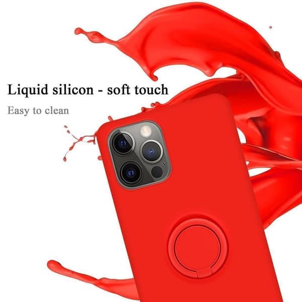 Skal för iPhone 13 MINI i LIQUID RED Stötabsorberande skydd Röd
