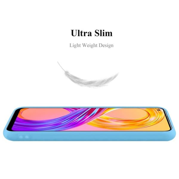 Skyddsskal för Realme 8 4G / 8 PRO CANDY BLÅ Stötsäker Silikon Blå