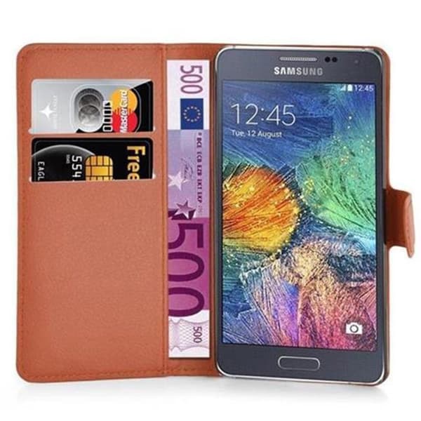 Fodral för Samsung Galaxy A7 2015 i NÖTBRUN brun