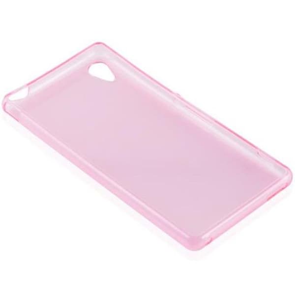Transparent stötsäker silikonfodral för Sony Xperia M4 AQUA Ros