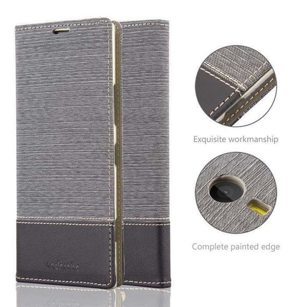 Skyddsfodral för Nokia Lumia 1520 i GRÅSVART Stötskyddande Etui Grå