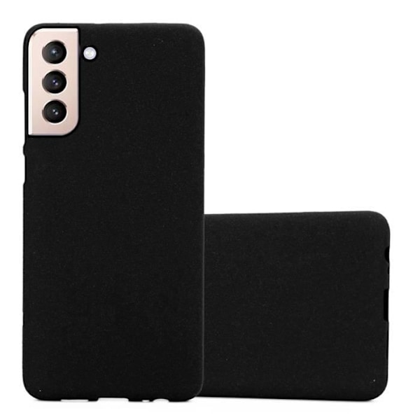 Telefonfodral - CADORABO - Samsung Galaxy S22 PLUS - Silikon TPU - Tunn skydd - Frost Svart Frost Svart