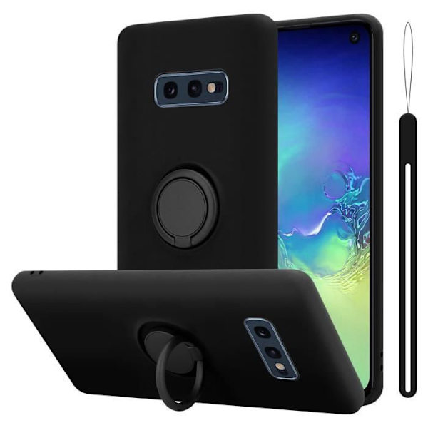 Coque - CADORABO - Samsung Galaxy S10e - Skydd i TPU-silikon - Tunn och lätt design - Svart Svart