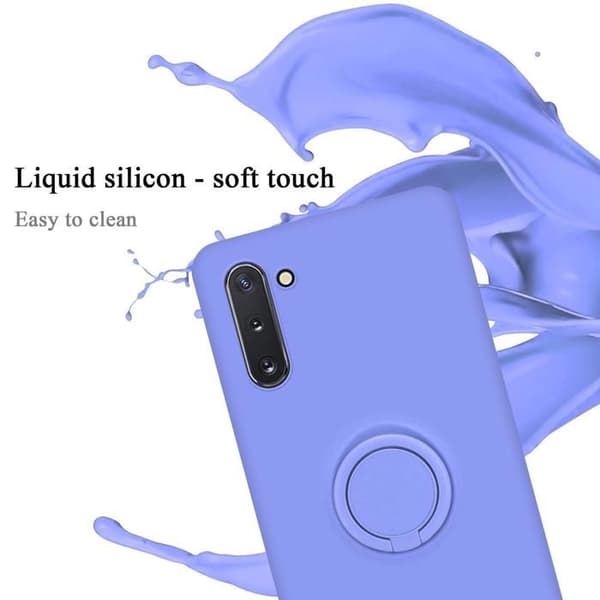Skyddsfodral för Samsung Galaxy NOTE 10 i LIQUID LIGHT PURPLE Stötskydd Violett