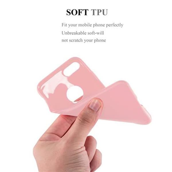 Skyddsfodral för iPhone 7 / 7S / 8 / SE 2020 CANDY ROSE VIF Stötskydd Silikon Ros