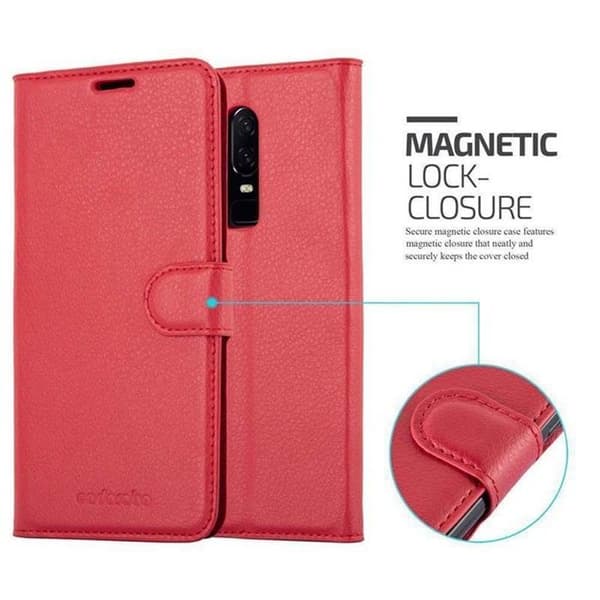 Etui för OnePlus 6 i KIRSCHRÖD Röd