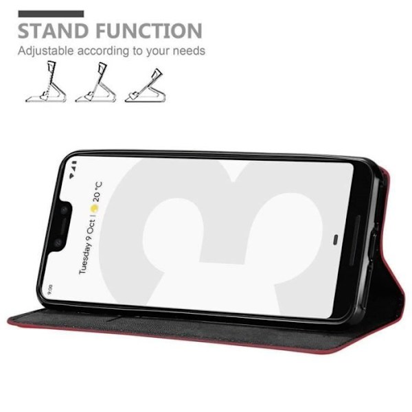 Cadorabo Fodral för Google Pixel 3 XL i APPLE RÖD