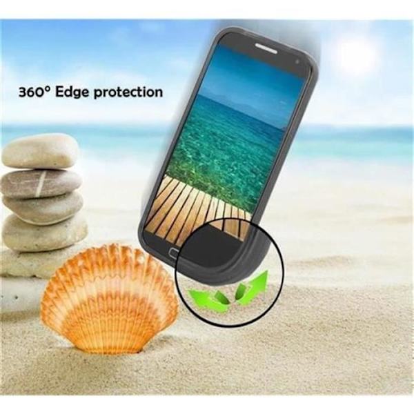 LG G3-fodral i JET BLACK från Cadorabo (Design -S-) Ultratunt mjukt silikon TPU-gelöverdrag med antichock - skyddsöverdrag