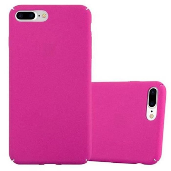 Apple iPhone 8 PLUS / 7 PLUS FROSTY LJUSROSA Fodral Cadorabo DESIGN FROSTY Hårt Fodral Skydd Skydd Ultra Slim Bumper Fodral