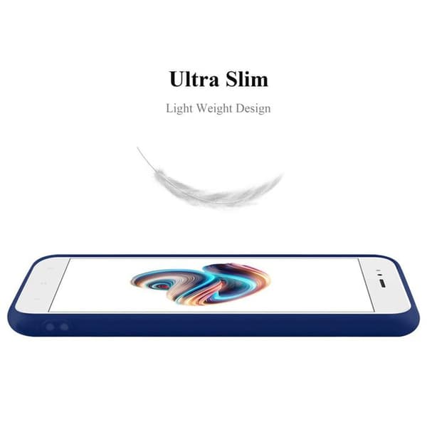 Skyddsfodral för Xiaomi Mi A1 / Mi 5X CANDY MÖRKBLEU Stötsäker Silikon Blå