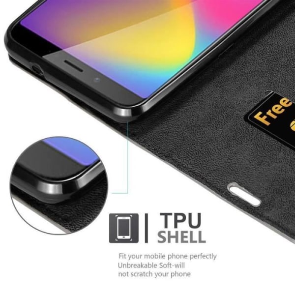 Cadorabo Fodral till ZTE Nubia N3 i KAFFEBRUNT