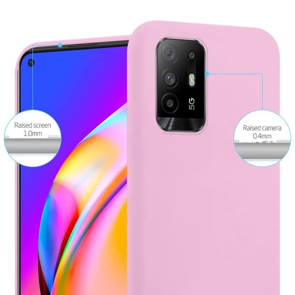 Skyddsfodral för Oppo A94 5G CANDY ROSE VIF Stötsäker Silikon Ros