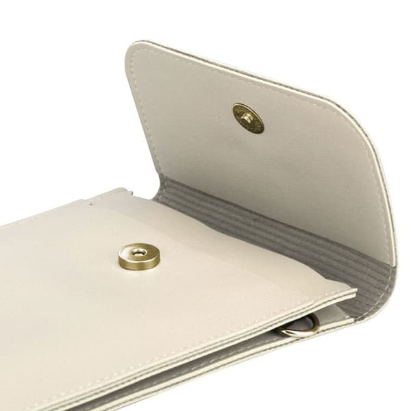 Axelväska för iPhone 12 PRO MAX i VITT fodral Vit