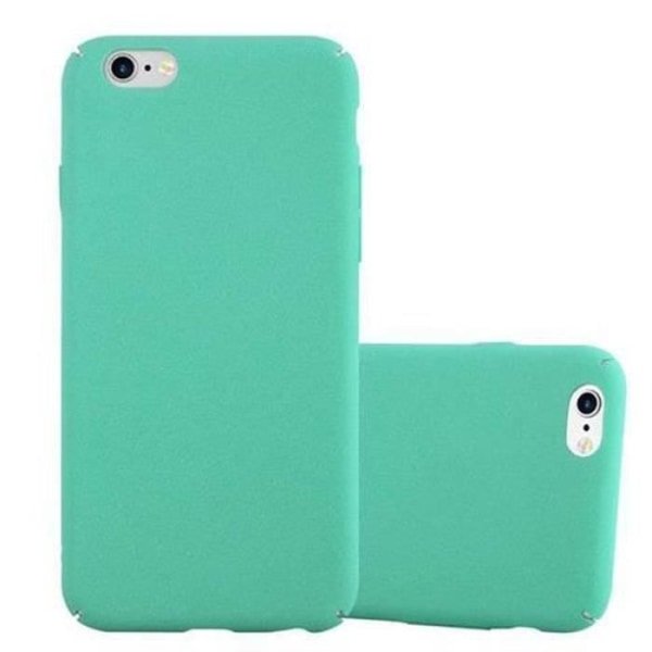 Apple iPhone 6 PLUS / 6S PLUS FROSTY GREEN Fodral Cadorabo DESIGN FROSTY Hard Case Cover Skydd Ultra Slim Bumper Case