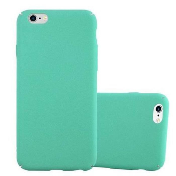 Apple iPhone 6 PLUS / 6S PLUS FROSTY GREEN Fodral Cadorabo DESIGN FROSTY Hard Case Cover Skydd Ultra Slim Bumper Case