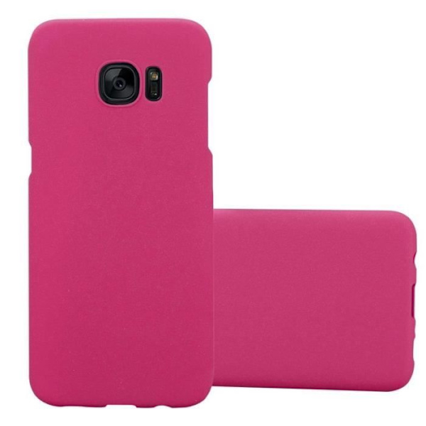 Coque - CADORABO - Samsung Galaxy S7 EDGE - Hårdskydd - Matt Design - Färg Rosa Rosa