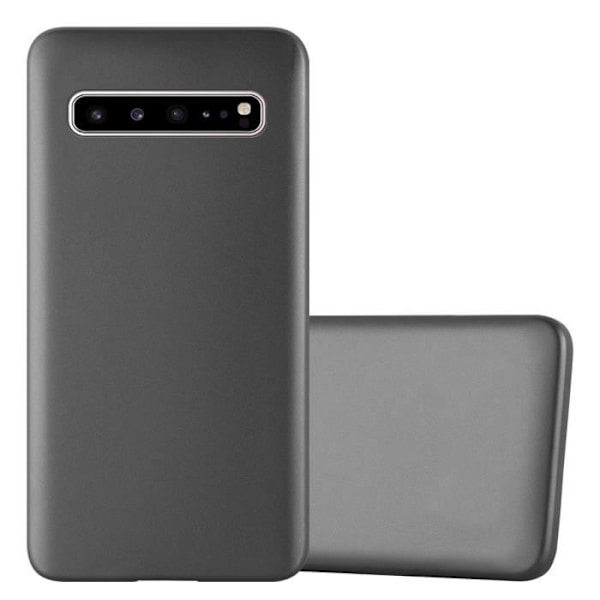 Coque - CADORABO - Samsung Galaxy S10 5G - Metallisk Grå - Skydd i Silikon TPU - Tunn Design METALLISK GRÅ