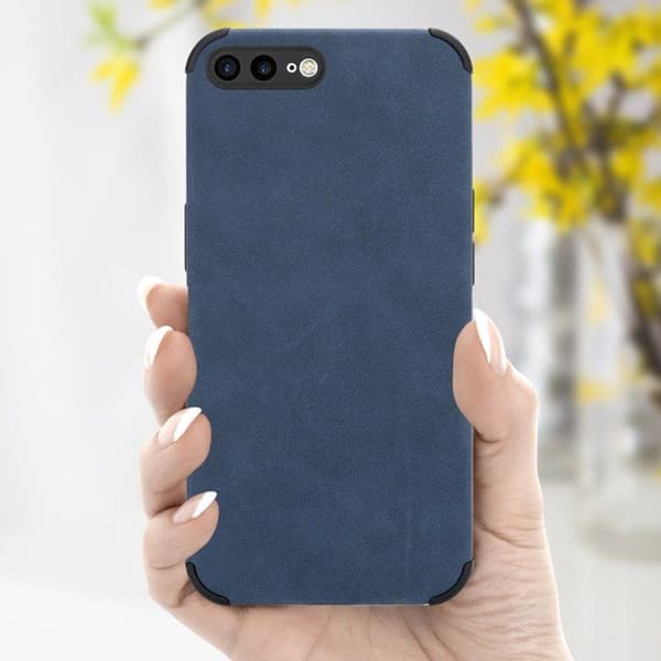 Skal för iPhone 7 PLUS / 7S PLUS / 8 PLUS Saphir Blå Skydd Blå