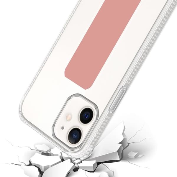 iPhone 11 Fodral ROSA med stöd och ställfunktion Ros
