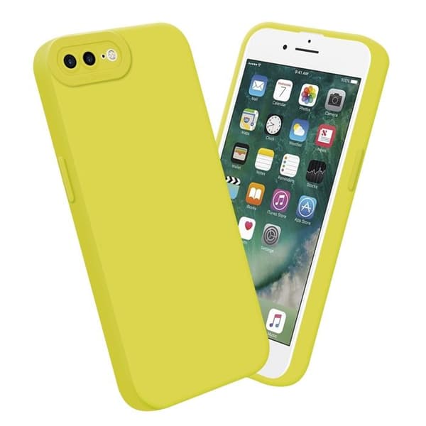 Skyddsfodral för iPhone 7 PLUS / 7S PLUS / 8 PLUS i FLUID GUL Stötsäker Gul