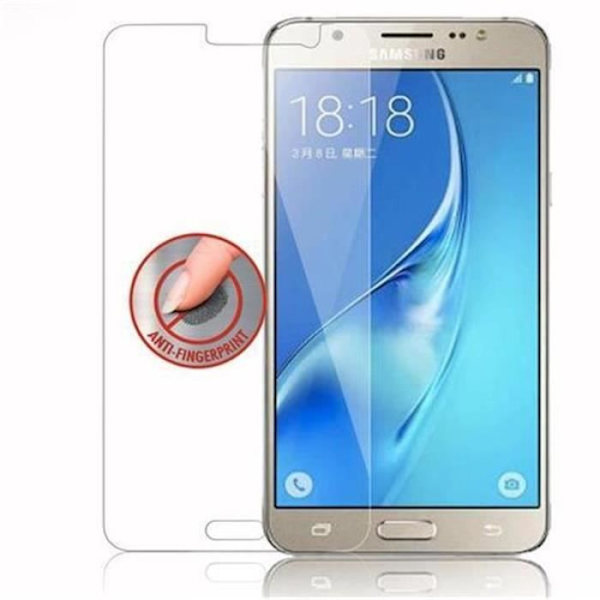 Cadorabo skärmskydd för Samsung Galaxy J5 (6) - 2016 modell 0,3 mm rundade hörn härdat glas HÖG TRANSPARENS Transparent