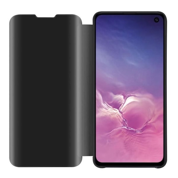 Coque - CADORABO - Samsung Galaxy S10e - Clear View - Svart - 360 graders skydd Svart