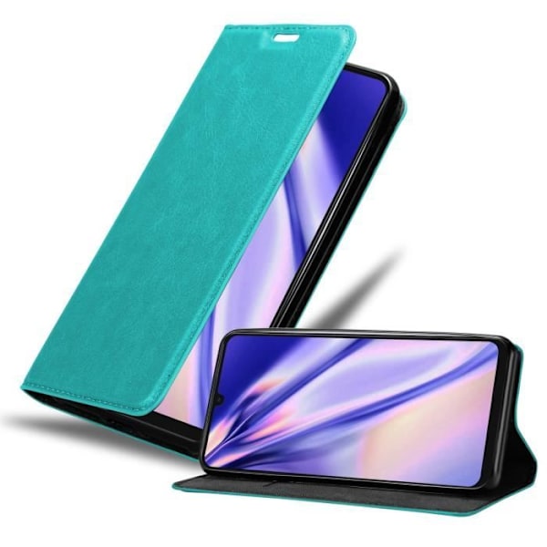 Coque - CADORABO - Samsung Galaxy A33 5G - Turquoise Pétrole - Magnetisk stängning - Ställfunktion Bensin Turkos