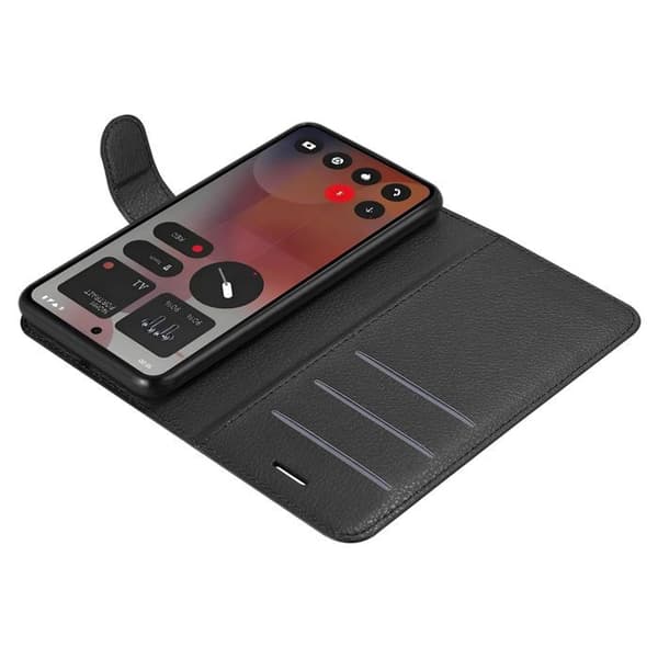 Etui för Nothing Phone 3a i JET BLACK Svart