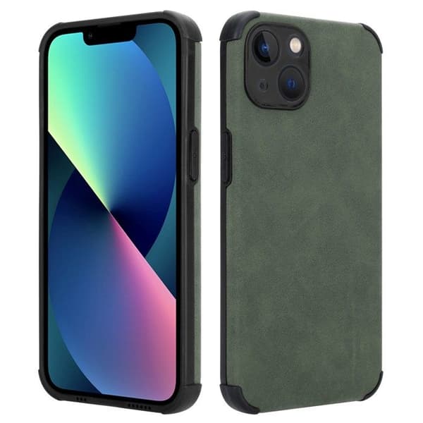 iPhone 13 Skal Grön Smaragd Skydd Grön
