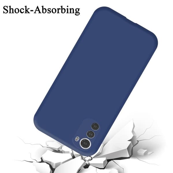 Skyddsfodral för Motorola MOTO E32 4G / E32S Stötskydd i LIQUID BLUE Blå