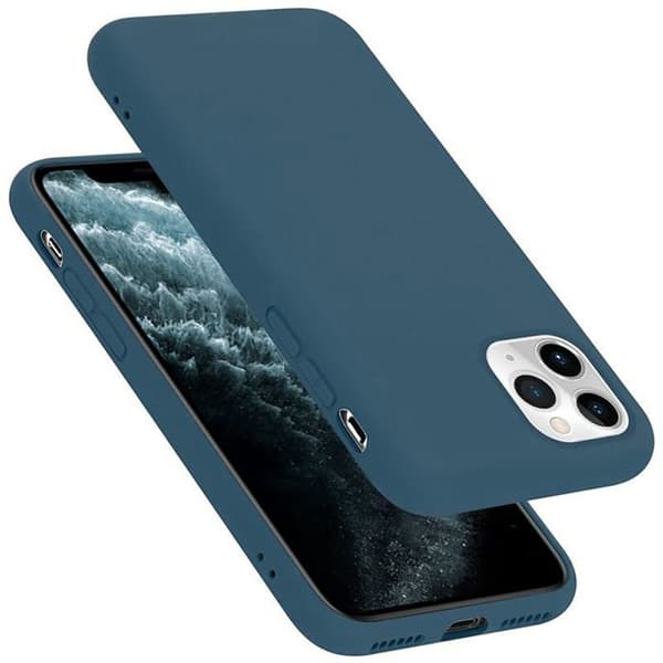 Skal för iPhone 11 PRO Stötabsorberande i LIQUID BLUE Blå