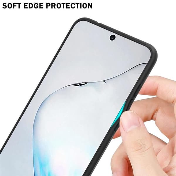 Skyddsfodral för Samsung Galaxy NOTE 10 OPAL SVART Stötskydd Svart