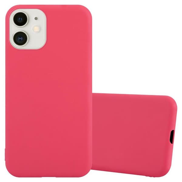 iPhone 12 MINI CANDY RÖD Skal Stötskydd Silikon Röd