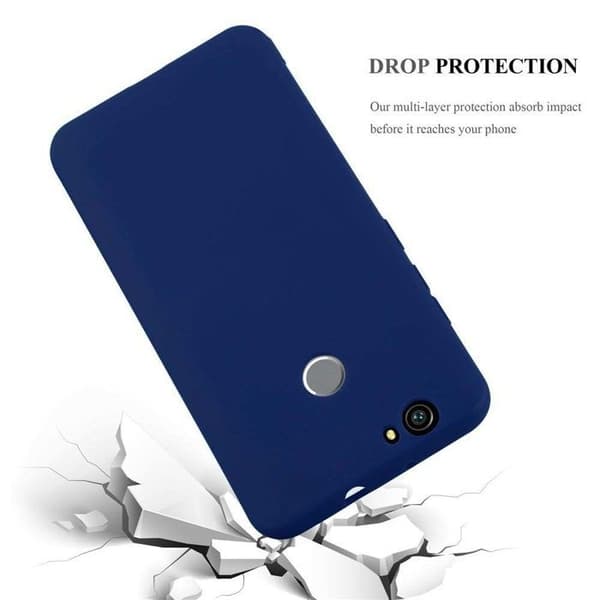 Skyddsfodral för Huawei NOVA CANDY MÖRKBLAU Stötsäker Silikon Blå