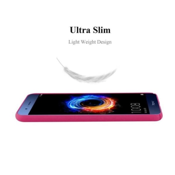 Coque - CADORABO - Honor 8 PRO - Hårt skydd - Matt design - Rosa färg Rosa